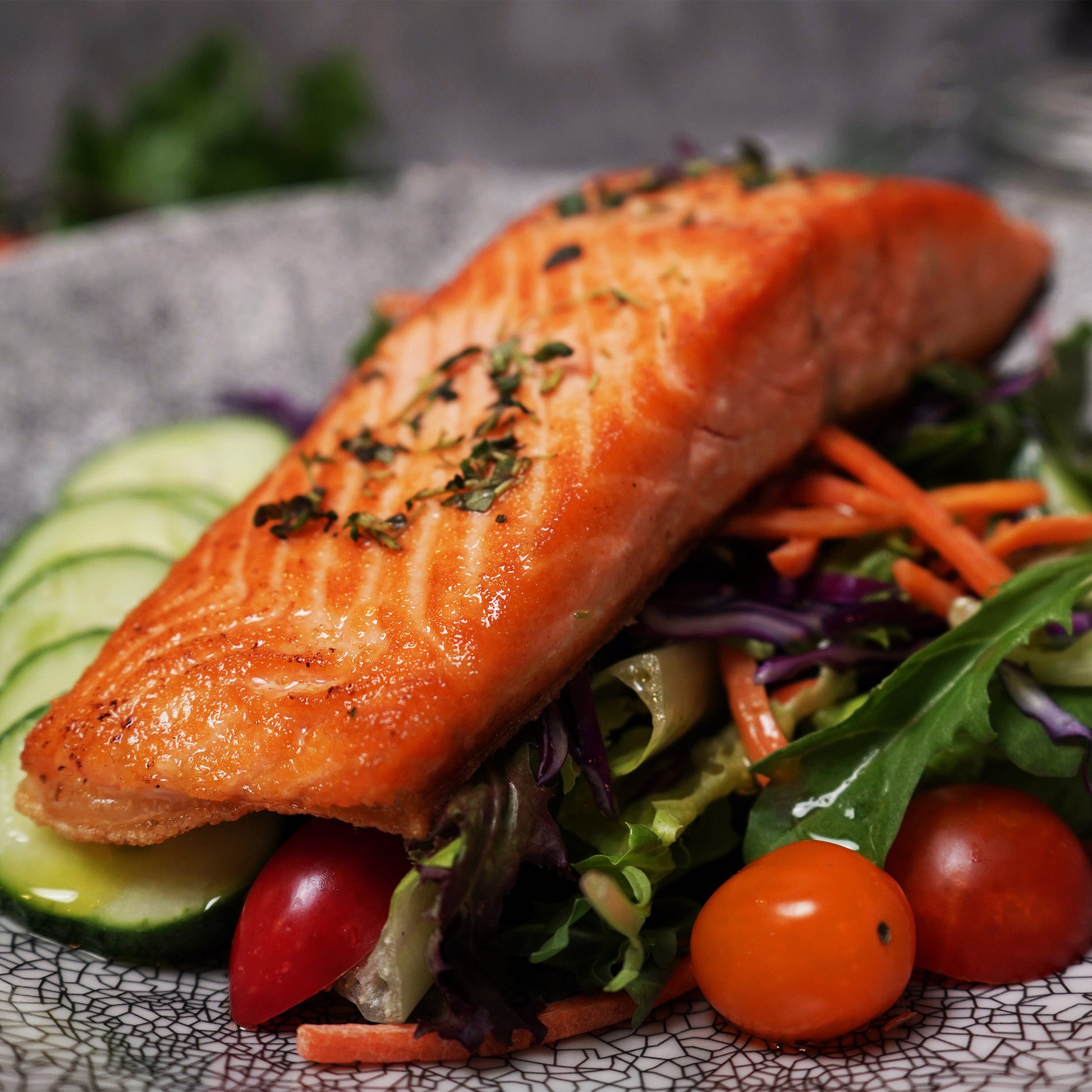 Aysen Coho Salmon Portions 4.54 kg (10 lb) - image 1