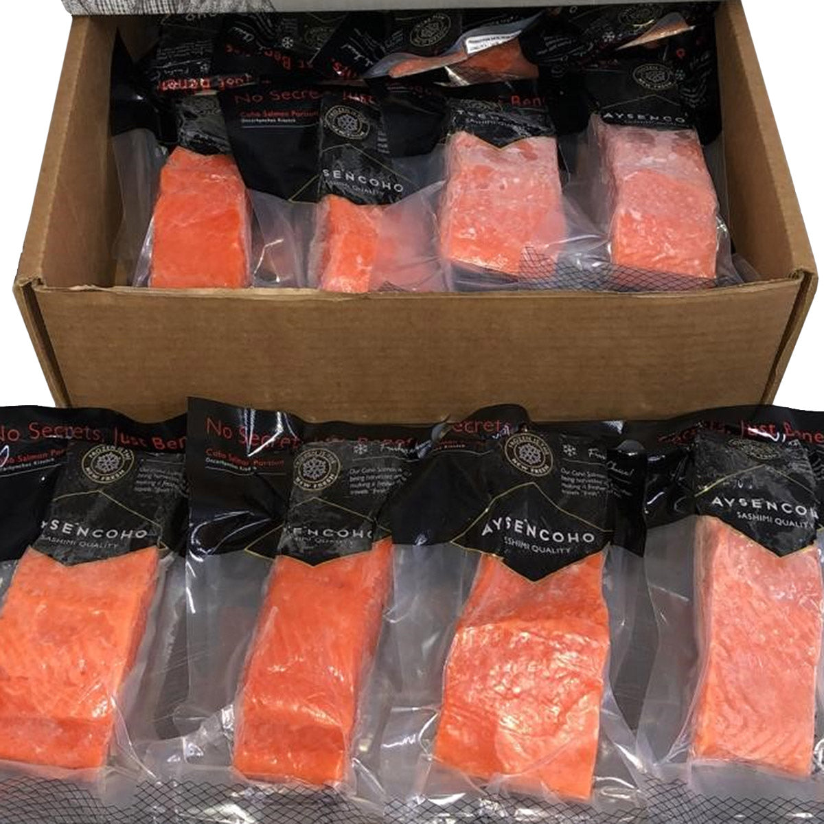 Aysen Coho Salmon Portions 4.54 kg (10 lb) - image 3