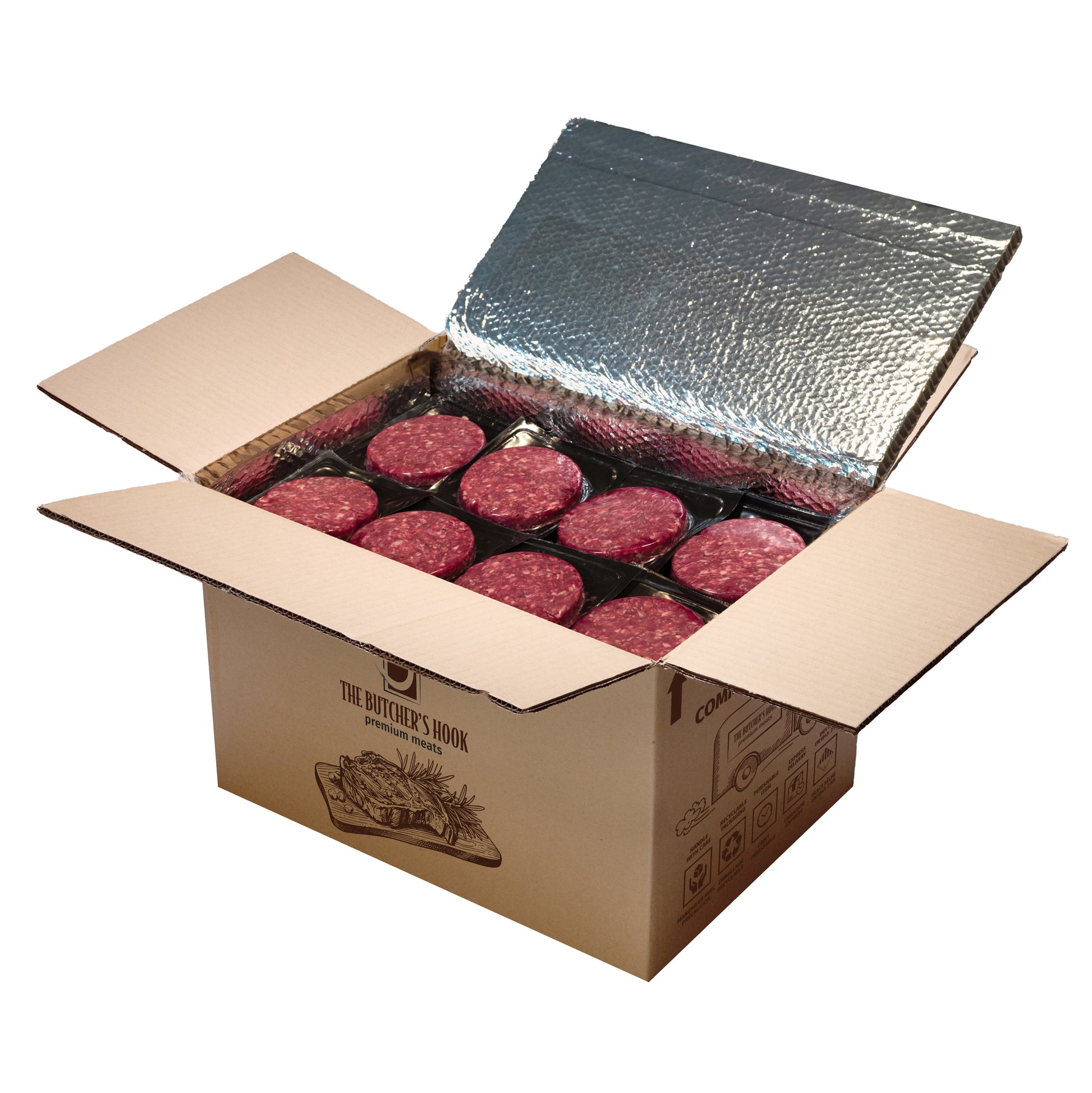 Near North Life Canadian Beef Burgers 48 x 5.3 oz (151 g) - image 6