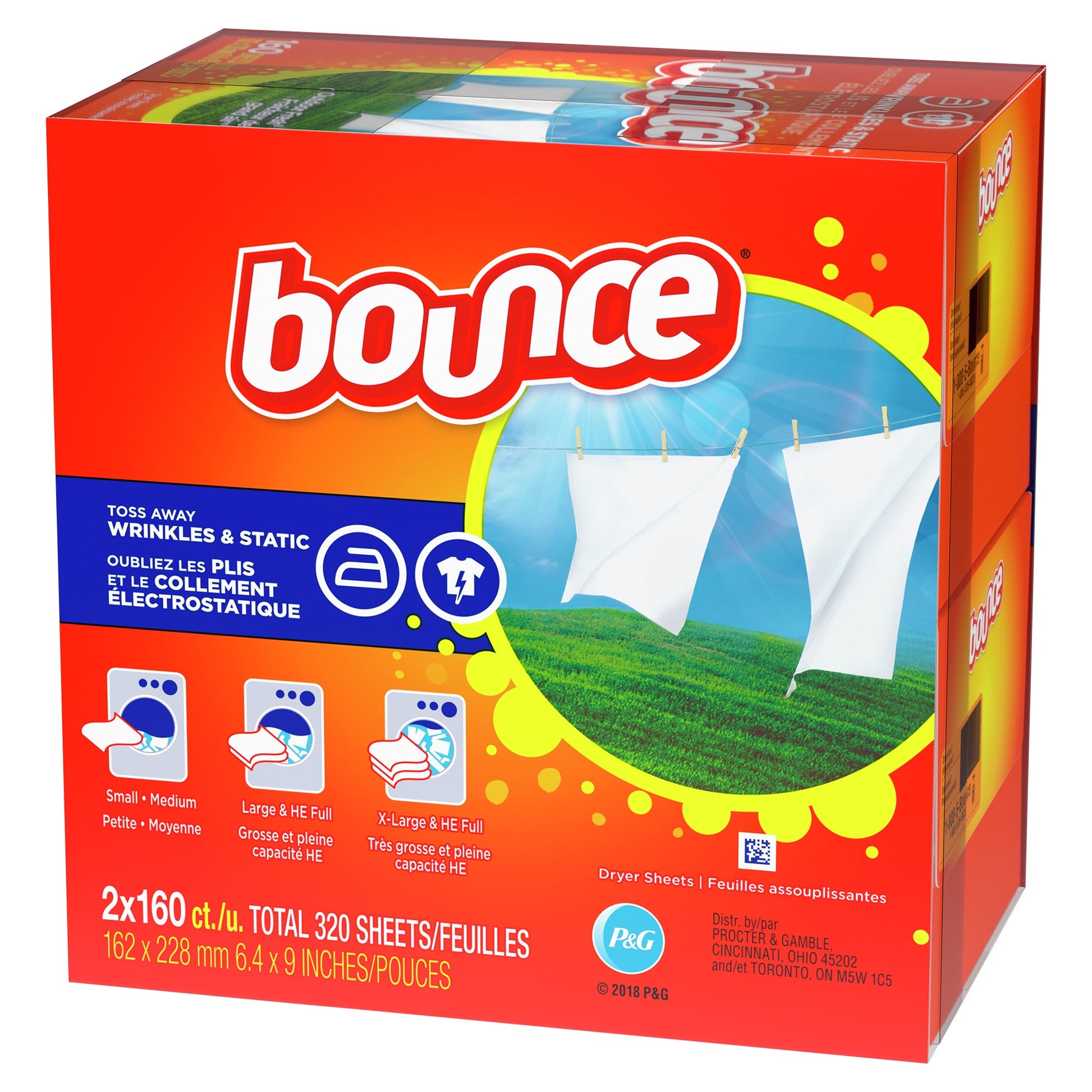 Bounce Dryer Sheets, 320-count - image 2