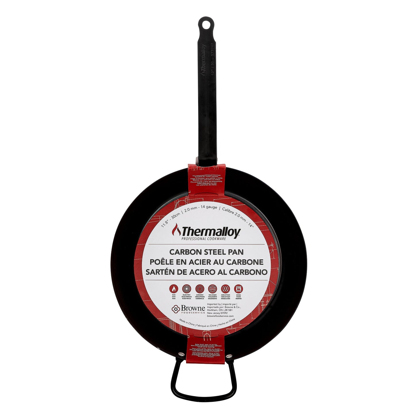 Thermalloy Carbon Steel Pan, 30 cm (11.8 in) - image 1