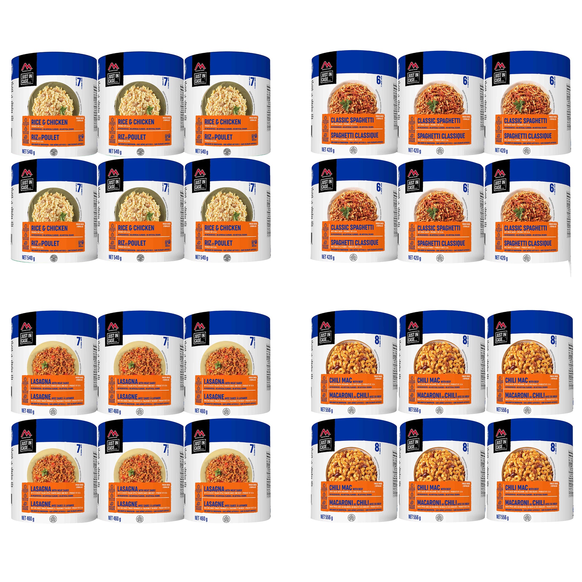 Mountain House 4 Week Food Supply Cans - image 1