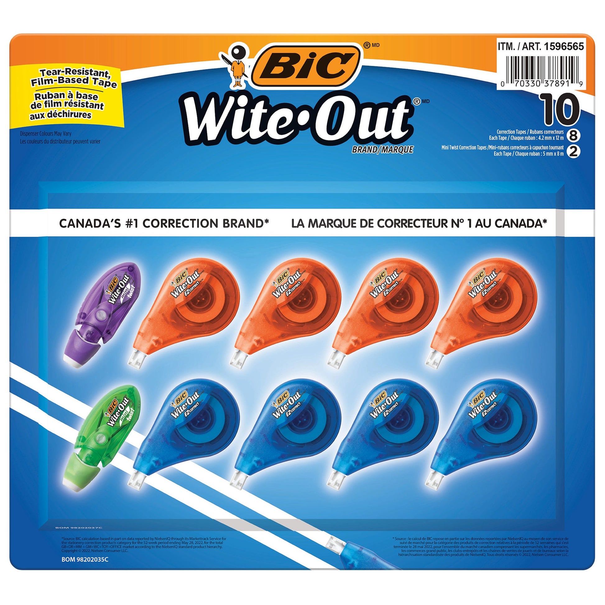 BIC Wite-Out, 10 Pieces - image 1