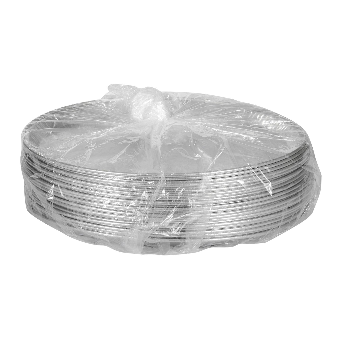 Titan 40.6 cm (16 in) Round Aluminum Embossed Catering Trays, Pack of 25 - image 3