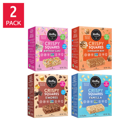 Healthy Crunch Crispy Squares, 8 × 132 g - image 1