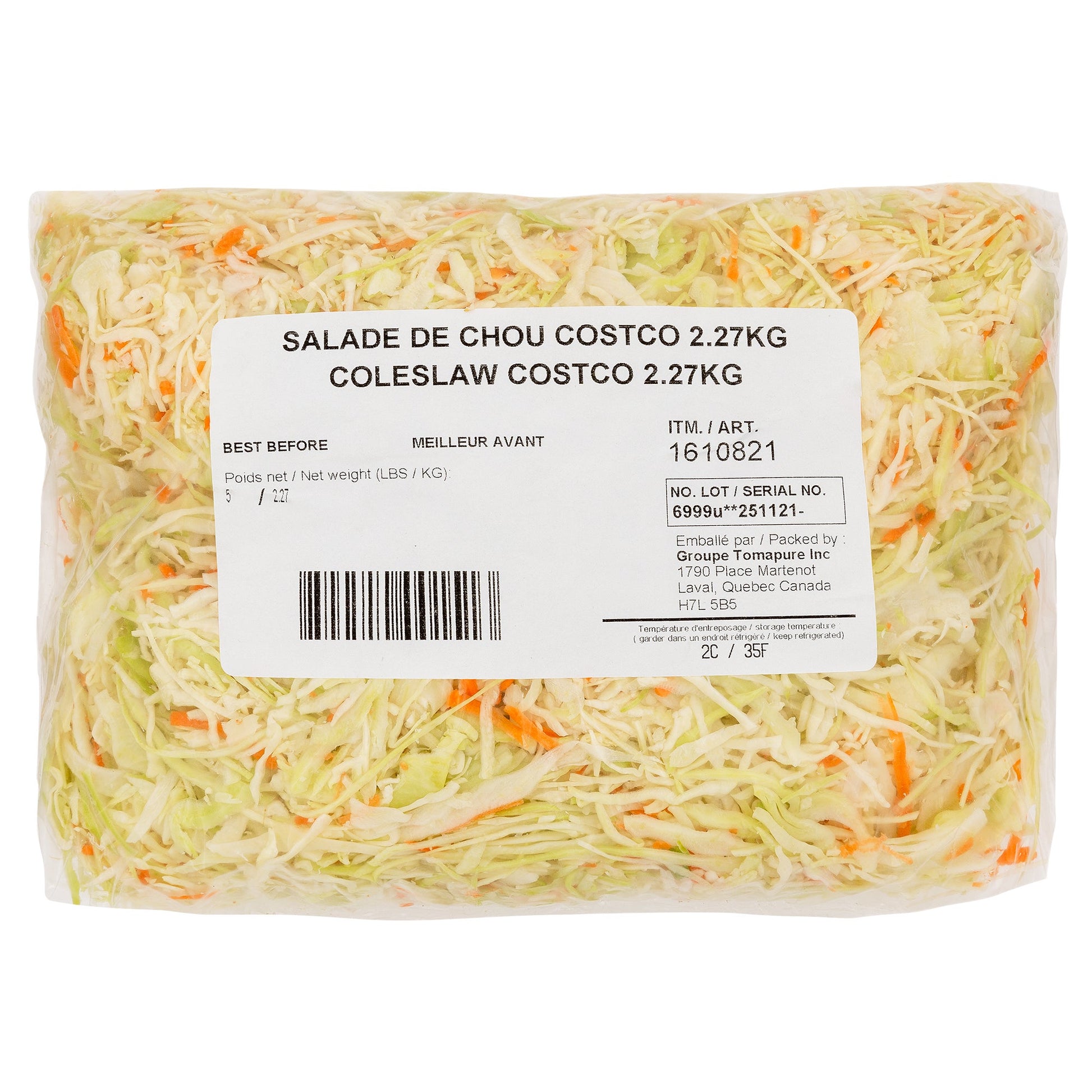 Coleslaw, 2.27 kg - image 1