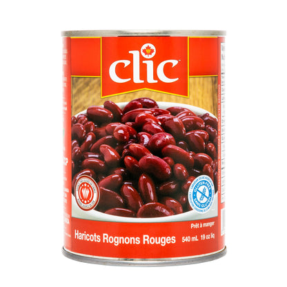 Clic Red Kidney Beans, 12 x 540 mL - image 1