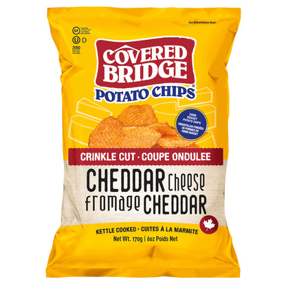 Covered Bridge - Potato Chips, Crinkle Cut Mixed Pack, 12 × 170 g - image 2