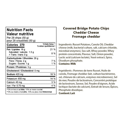 Covered Bridge - Potato Chips, Crinkle Cut Mixed Pack, 12 × 170 g - image 3