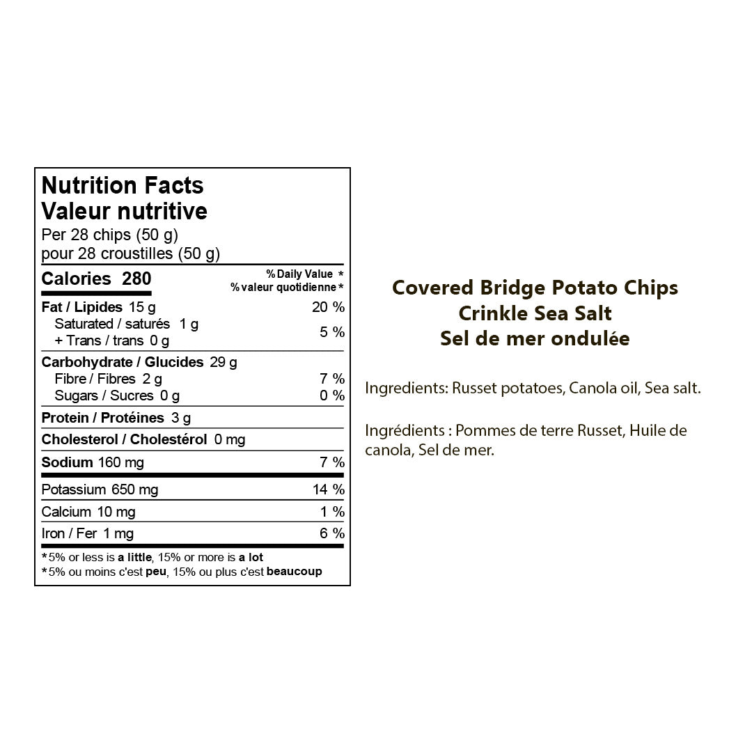 Covered Bridge - Potato Chips, Crinkle Cut Mixed Pack, 12 × 170 g - image 6