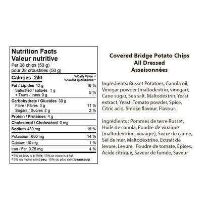 Covered Bridge - Potato Chips, Crinkle Cut Mixed Pack, 12 × 170 g - image 7