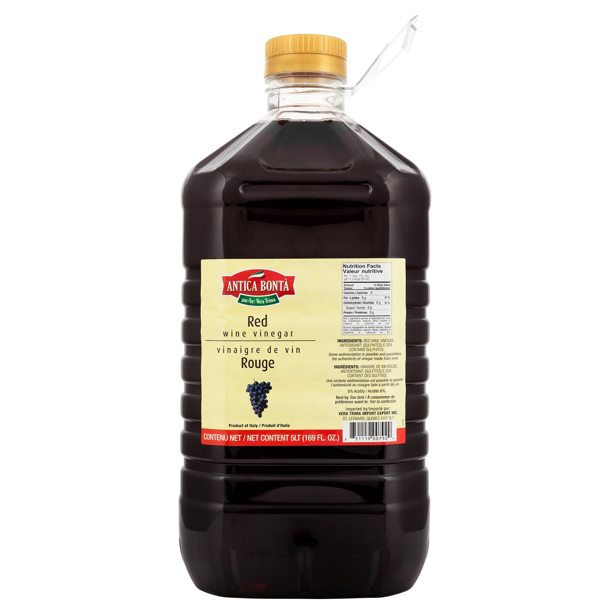 Antica Bontà Red Wine Vinegar, 5 L - image 1