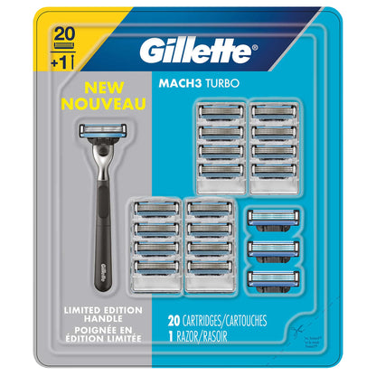 Gillette Mach3 Turbo Men's Limited Edition Razor - image 1