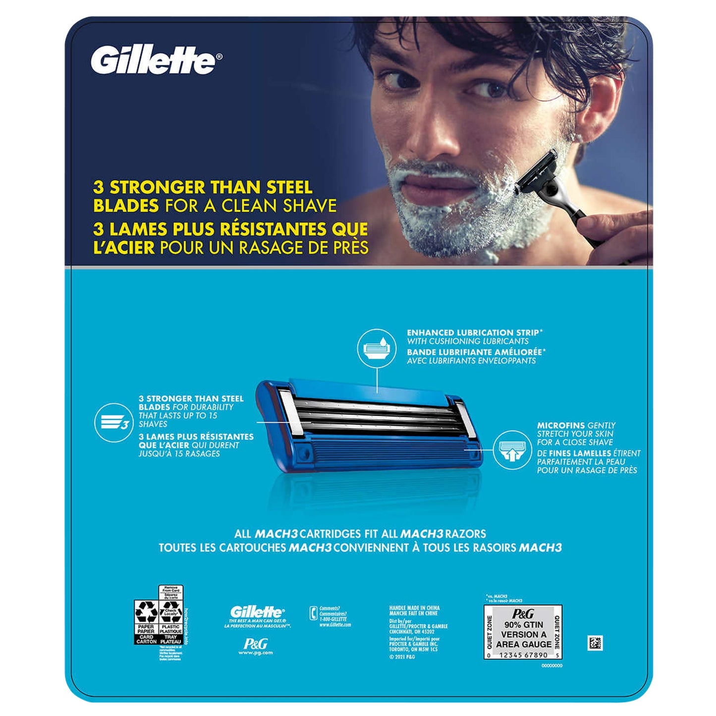Gillette Mach3 Turbo Men's Limited Edition Razor - image 2