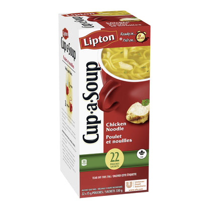 Lipton Cup a Soup - Chicken Noodle Mix, 22 x 15 g - image 1