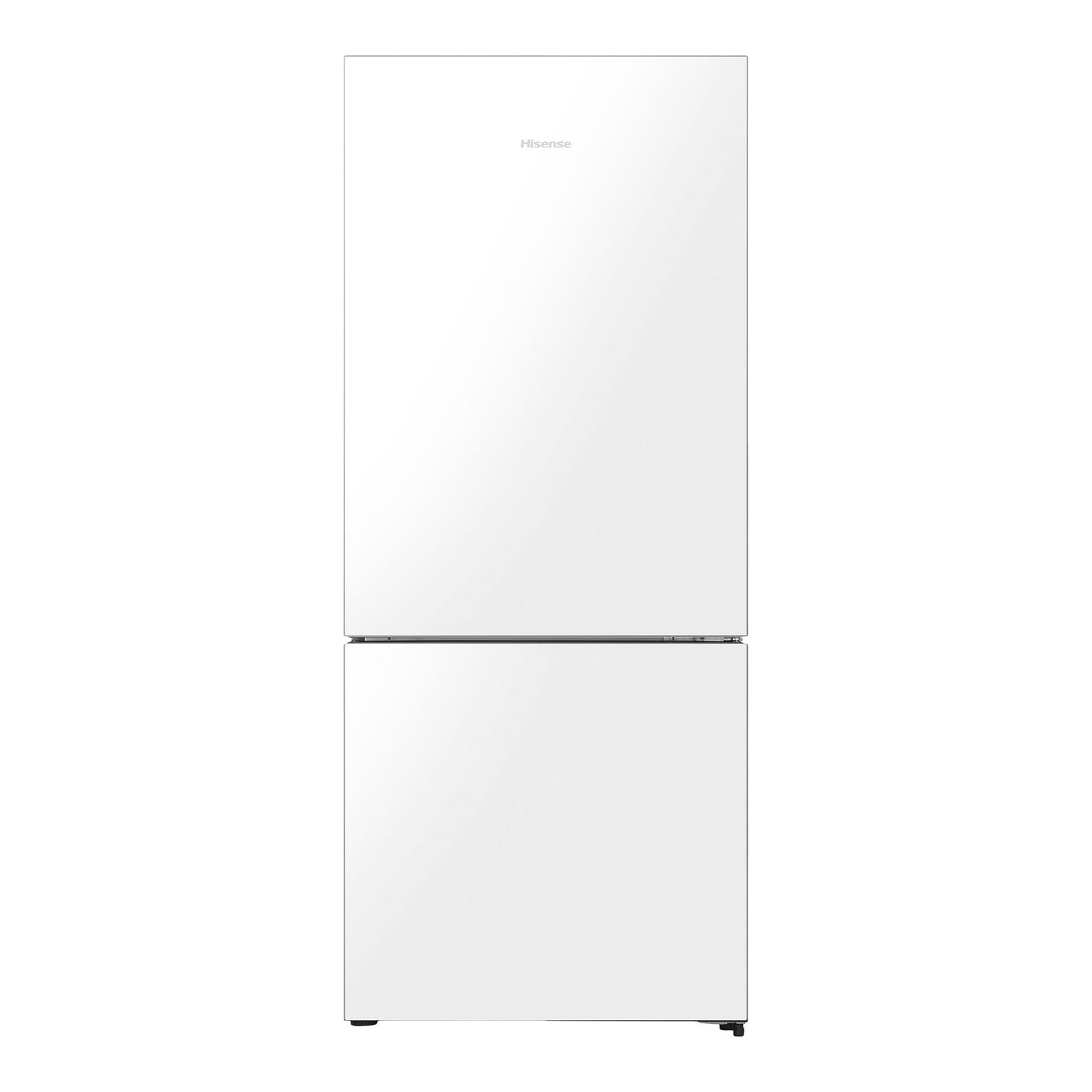 Hisense 28 in 14.7 cu ft. White Bottom Mount Counter Depth Refrigerator with Flat Door Design - image 1
