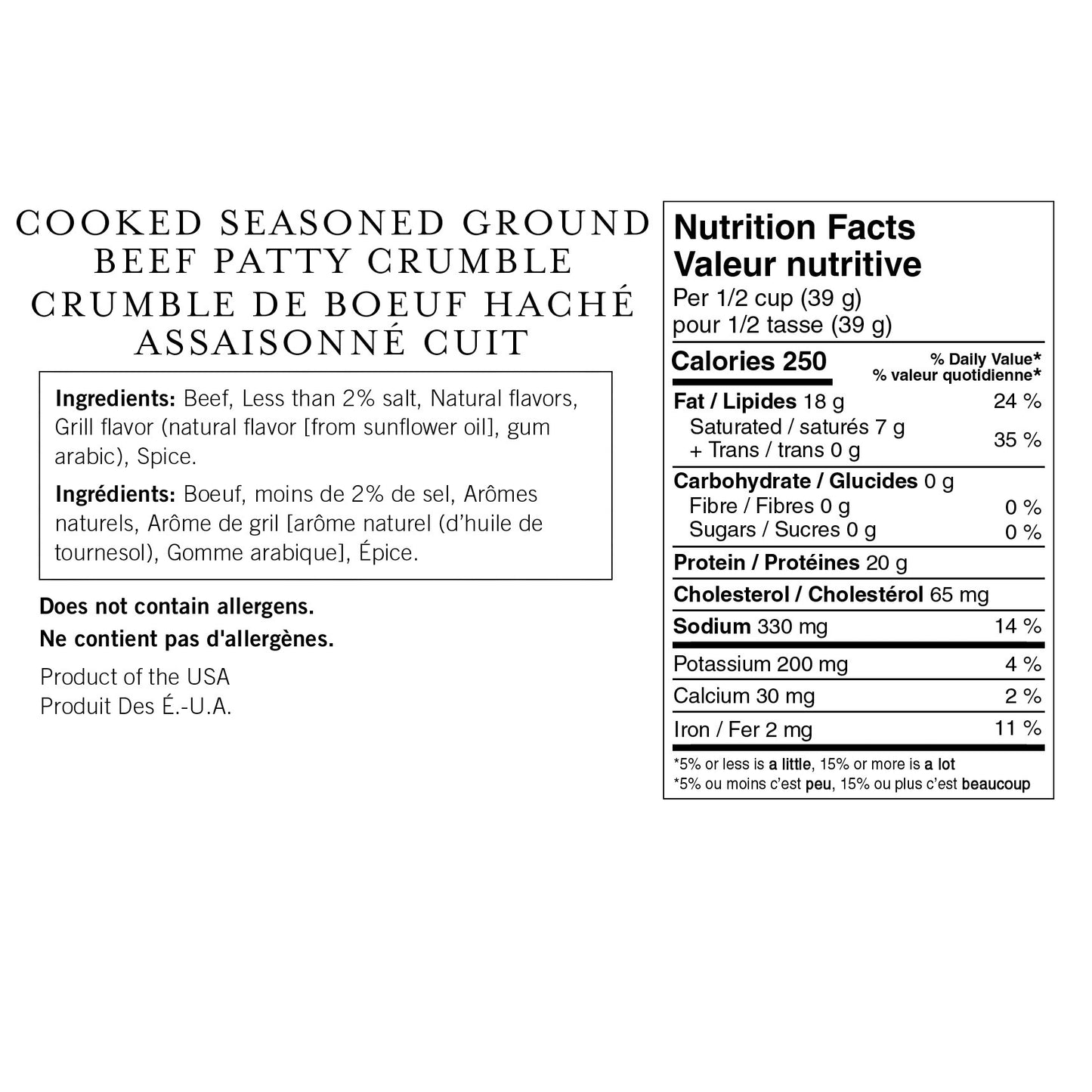 Nutristore Freeze Dried Beef Variety, 6 Cans - image 4