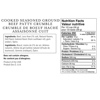 Nutristore Freeze Dried Beef Variety, 6 Cans - image 4