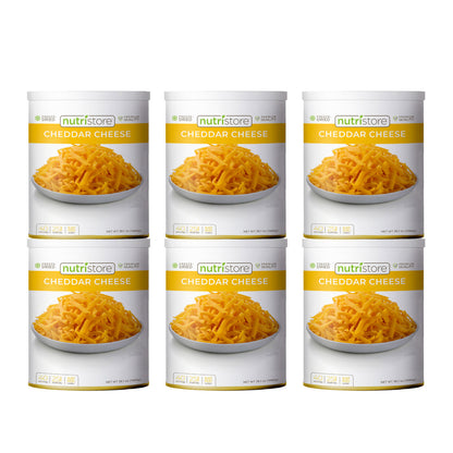 Nutristore Freeze Dried Cheddar Cheese, 6 x 1080 g - image 1