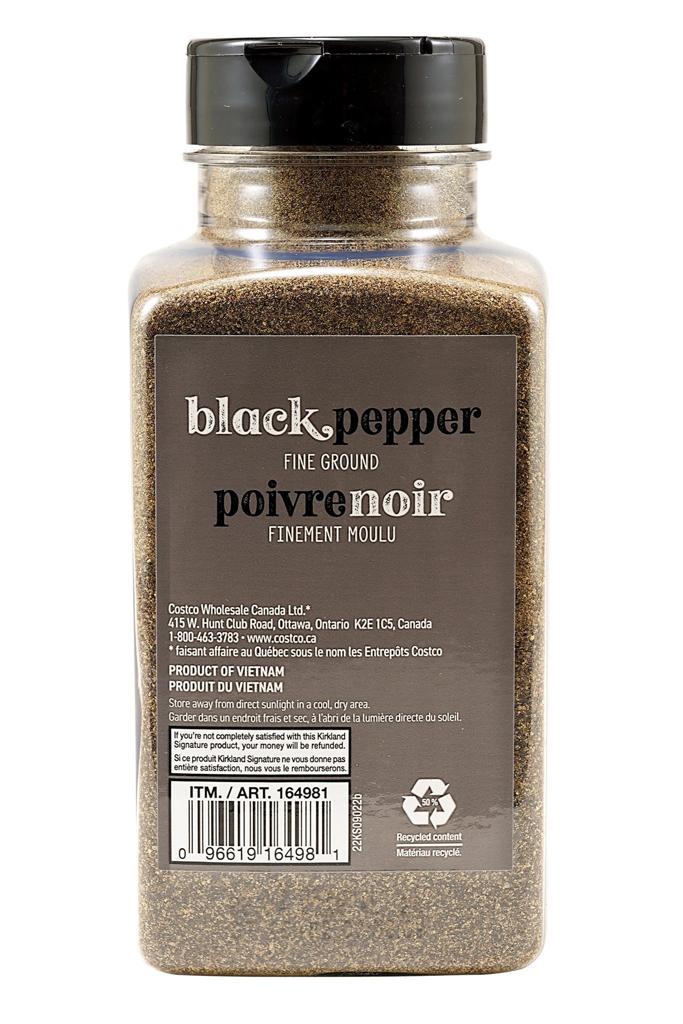 Kirkland Signature Fine Ground Black Pepper, 348 g - image 3