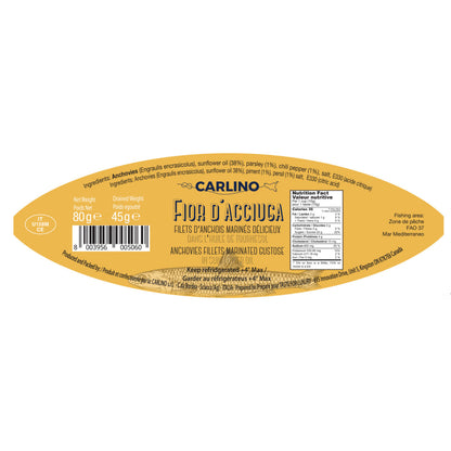 Carlino Sicilian Anchovy Fillet Variety Pack 80 g (2.8 oz) x 12 pack - image 5