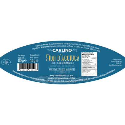 Carlino Sicilian Anchovy Fillet Variety Pack 80 g (2.8 oz) x 12 pack - image 6