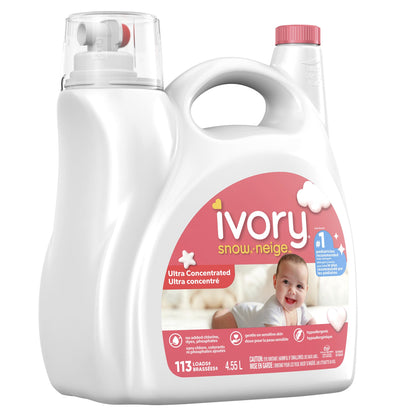Ivory Snow Liquid Laundry Detergent, 113 wash loads - image 2