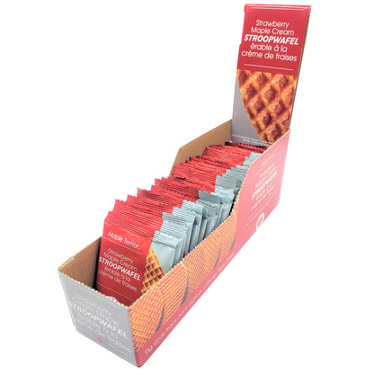Maple Terroir Strawberry Maple Cream Stroopwafel Cookies, 35 × 34 g - image 2