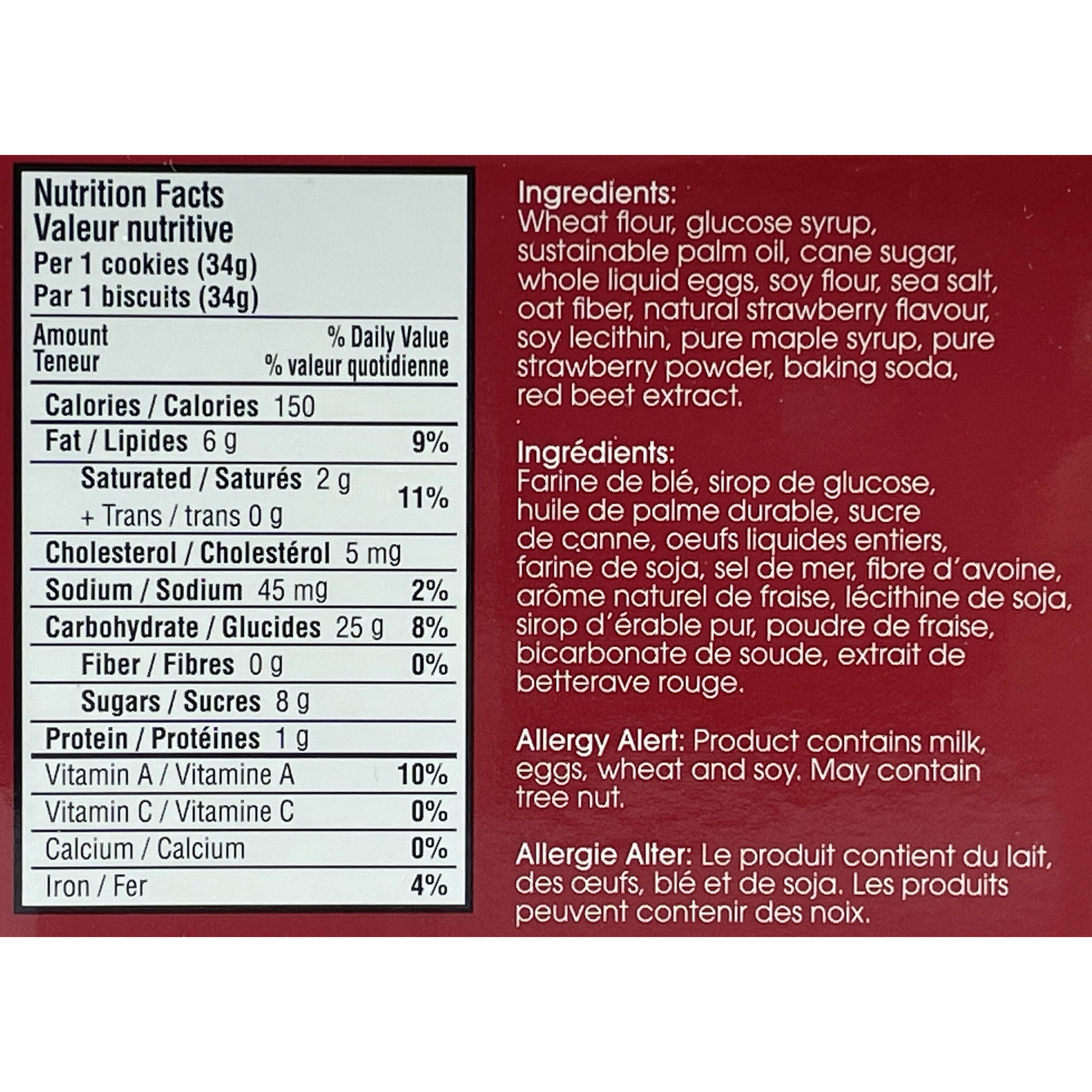 Maple Terroir Strawberry Maple Cream Stroopwafel Cookies, 35 × 34 g - image 5