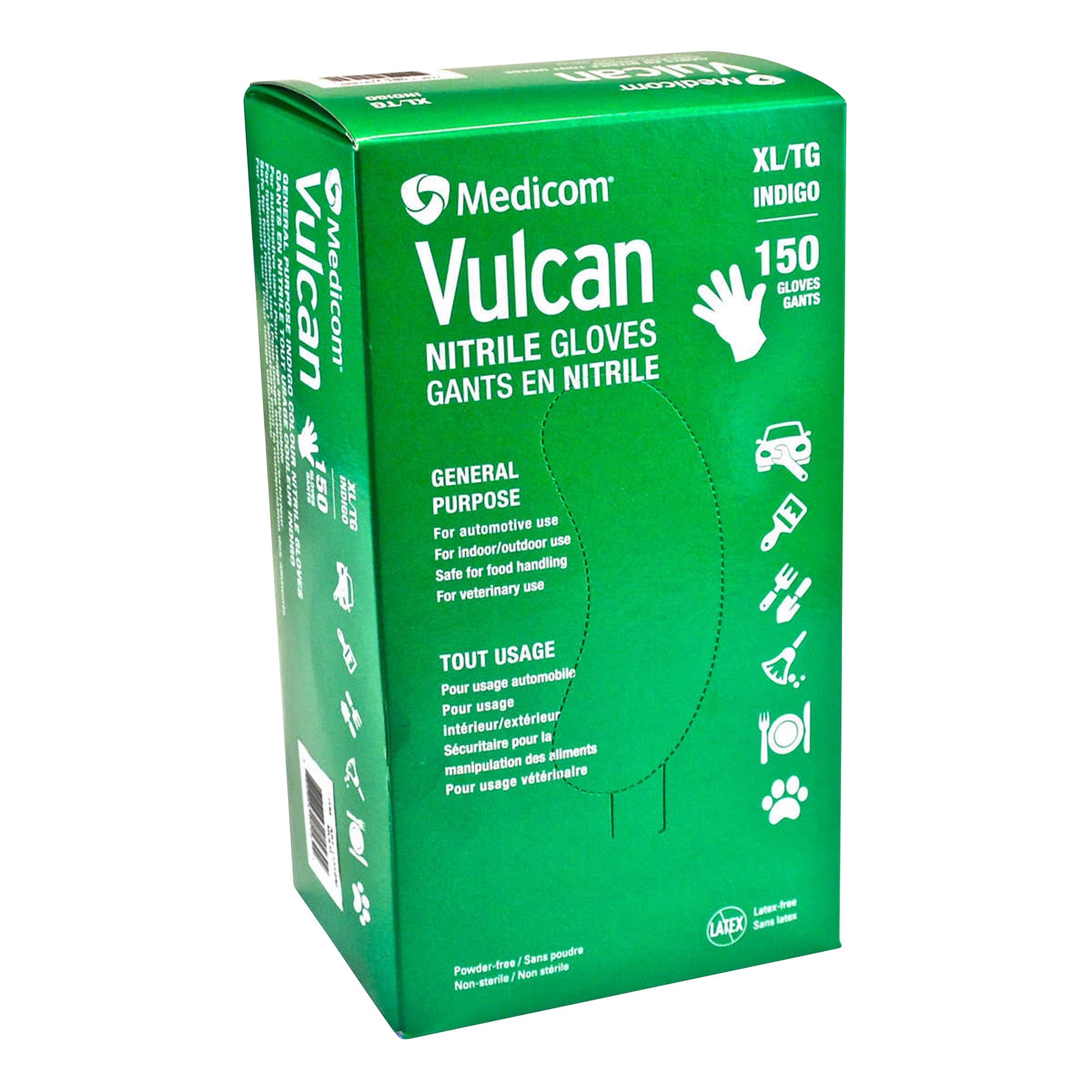 Medicom Vulcan General-Purpose Nitrile Gloves  - image 1