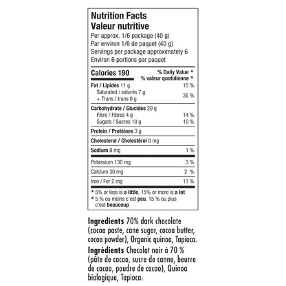 Healthy Crunch - Dark Chocolate Superfoods Variety Pack, 6 × 235 g - image 7