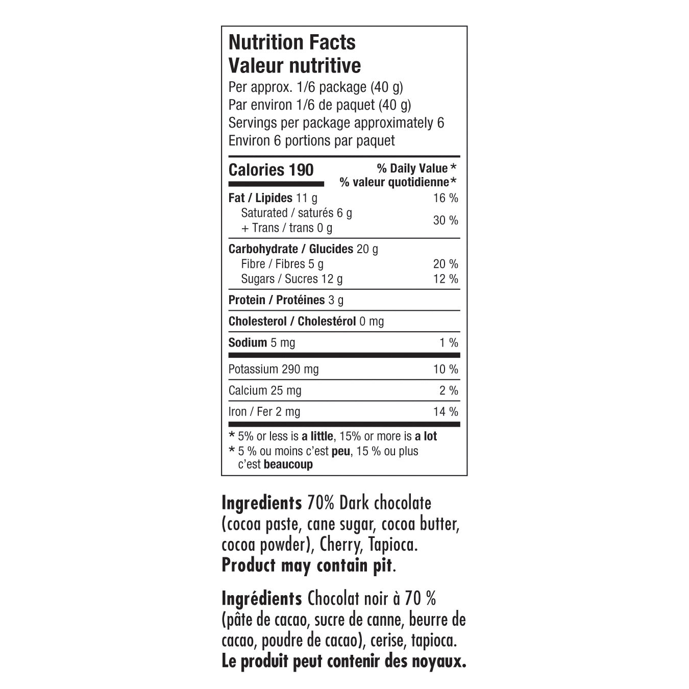 Healthy Crunch - Dark Chocolate Superfoods Variety Pack, 6 × 235 g - image 13