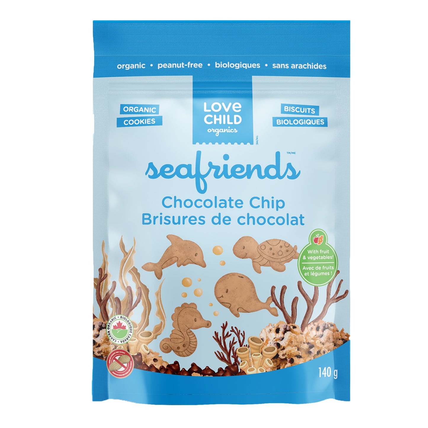 Love Child Organics Seafriends Cookies Variety Pack, 12 × 140 g - image 4