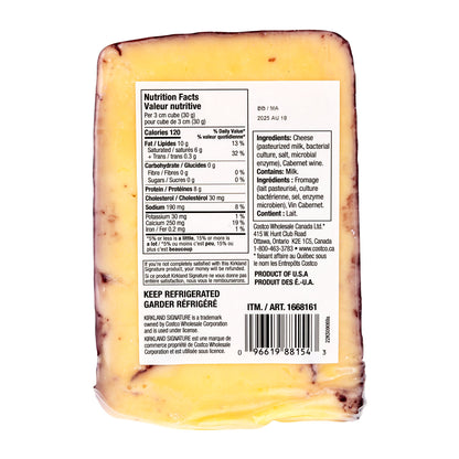 Kirkland Signature Bellavitano Cabernet Sauvignon Cheese, 450 g - image 3