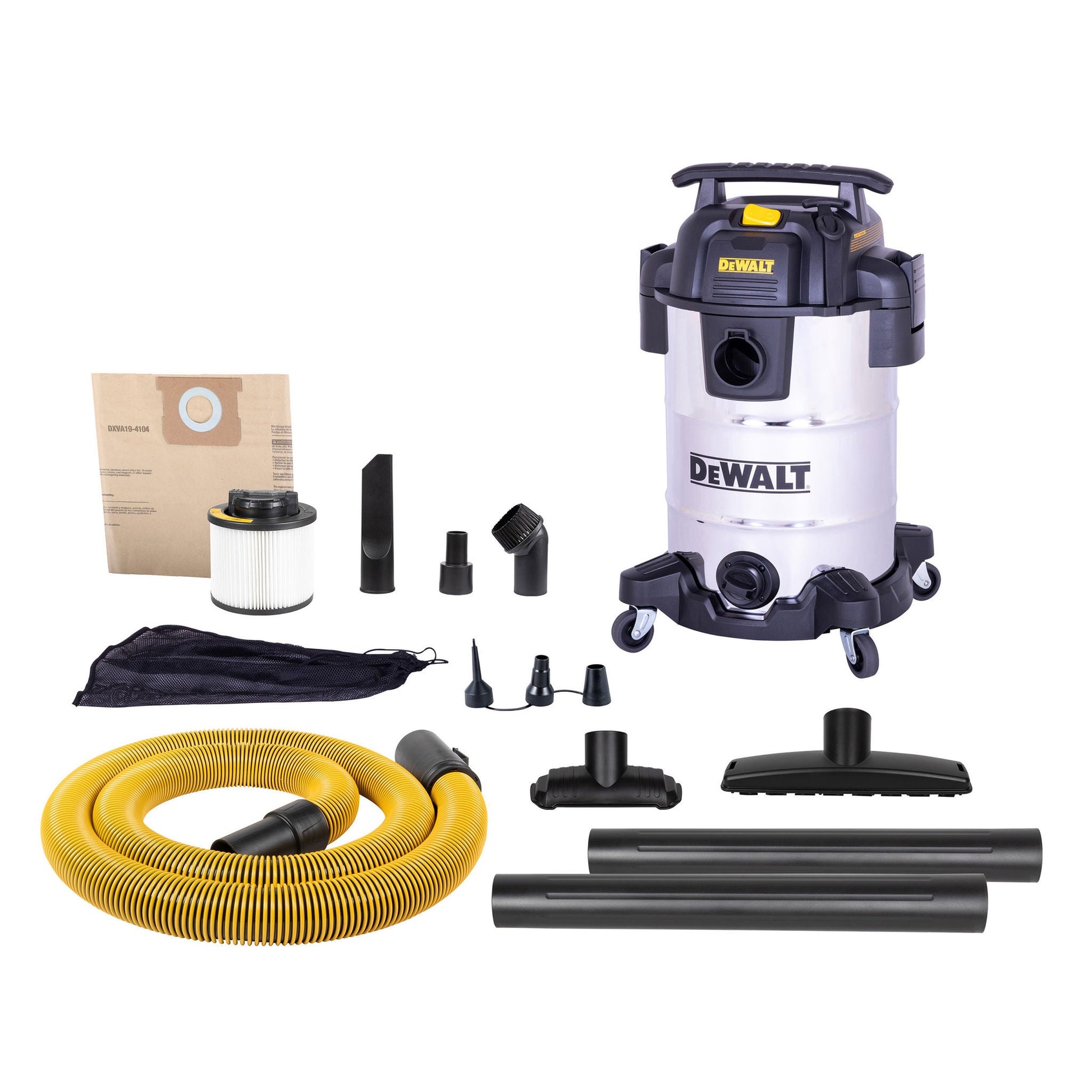 Dewalt 8 Gallon/30L Pro Stainless Steel Wet/Dry Vacuum - image 1