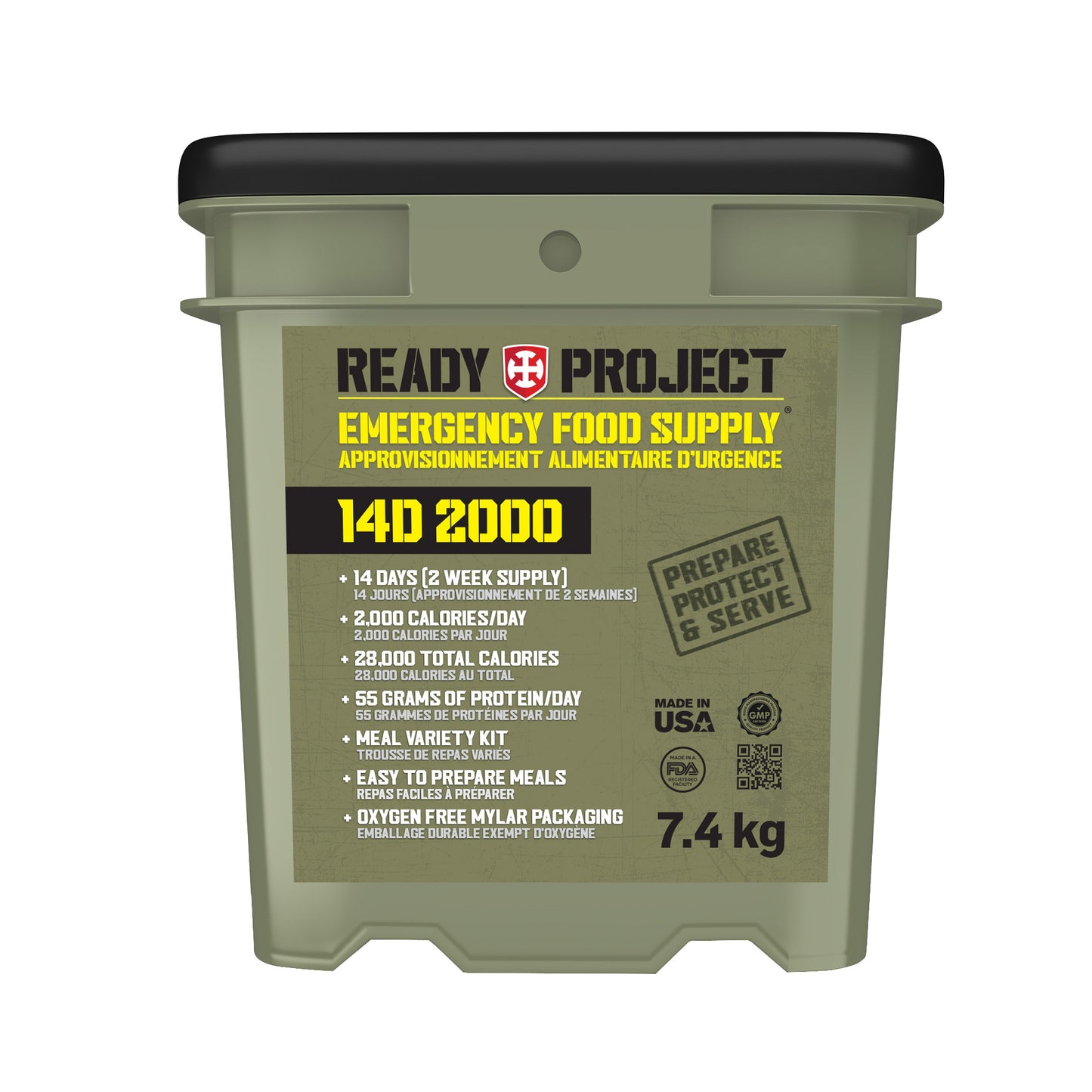 Ready Project Emergency 14 Day Food Supply - image 1