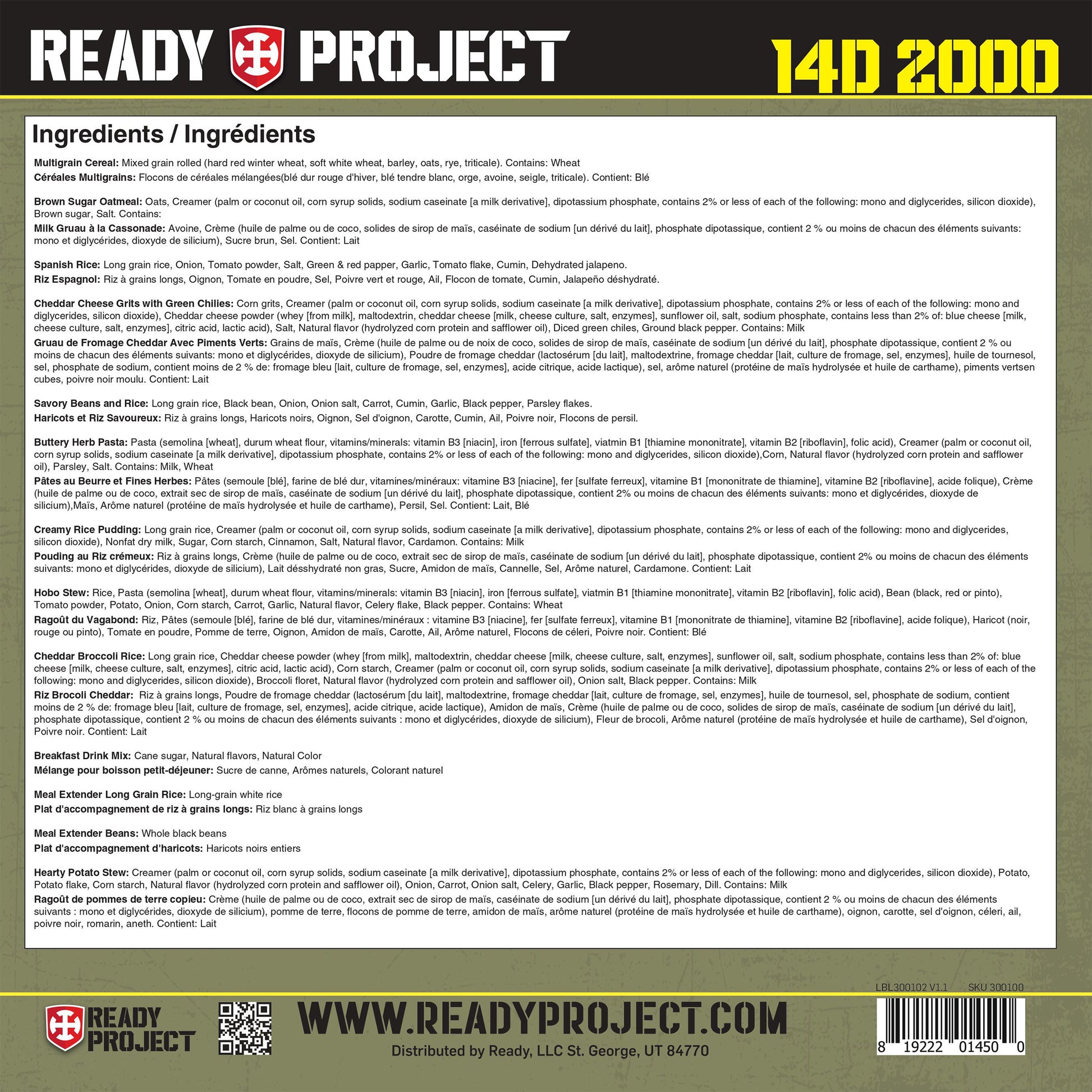 Ready Project Emergency 14 Day Food Supply - image 6