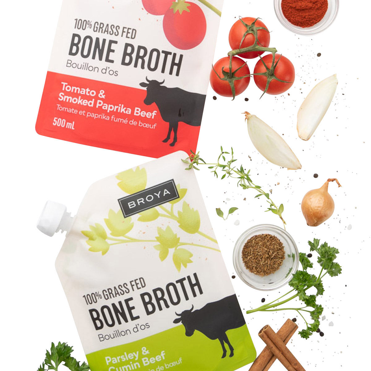 Broya Bone Broth Variety Pack, 6 × 500 mL - image 3