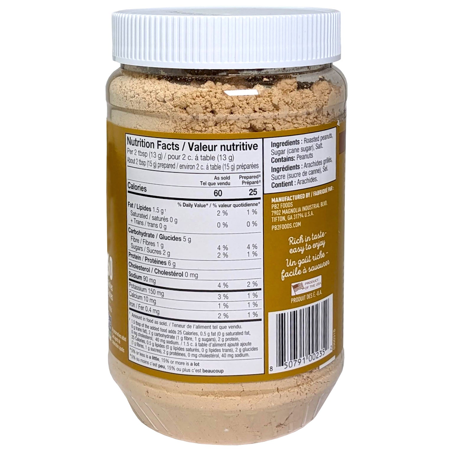 PB2 Original Powdered Peanut Butter, 6 × 454 g - image 2