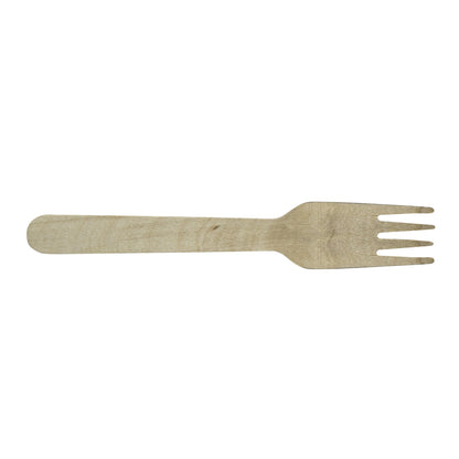 iECO – Individually wrapped Birch Forks, pack of 500 - image 1