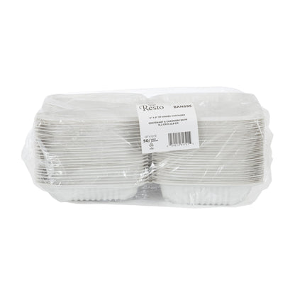 Resto Hinged MFPP Container 6 in × 9 in, Pack of 300 - image 3
