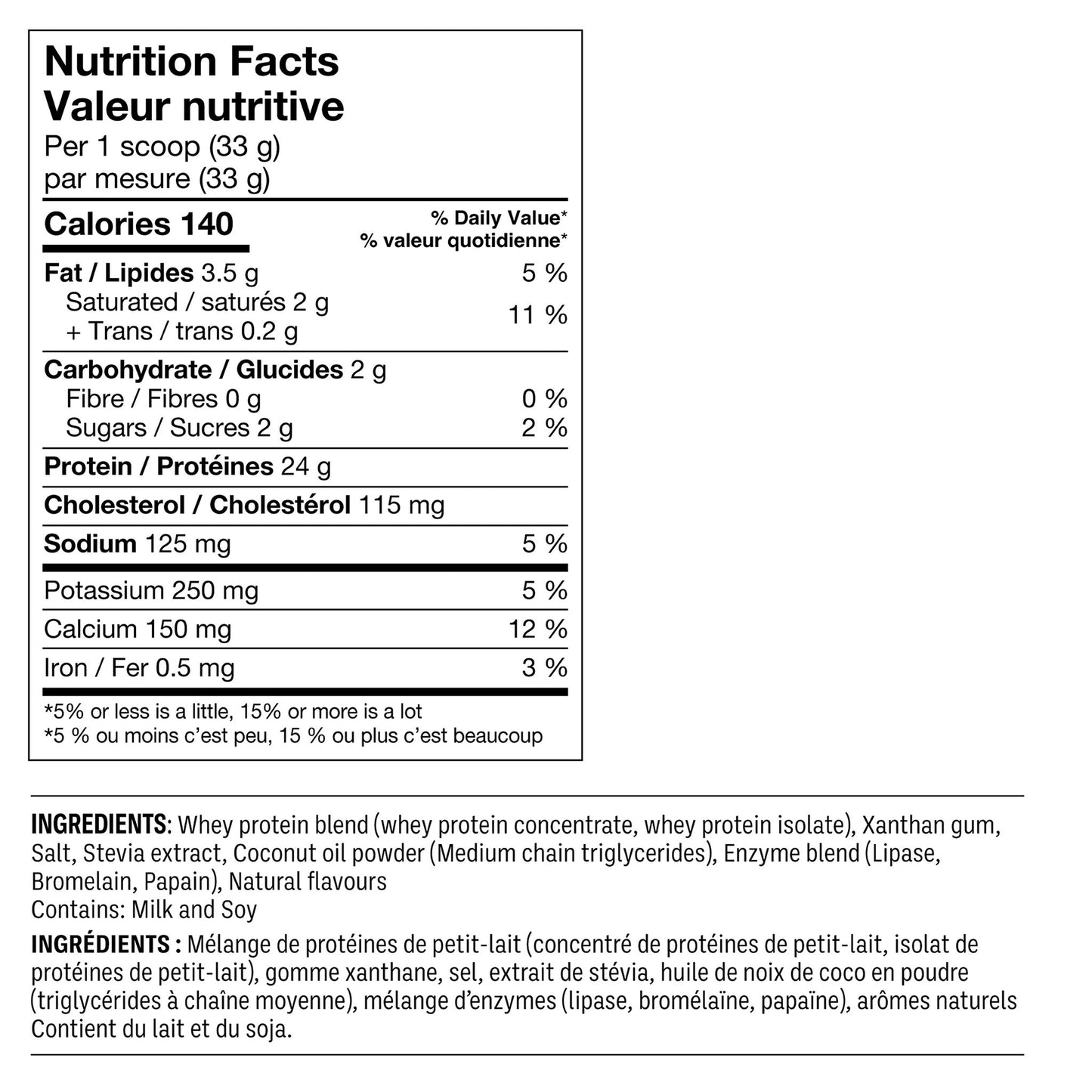 LEANFIT Whey Protein Vanilla Flavour - image 2
