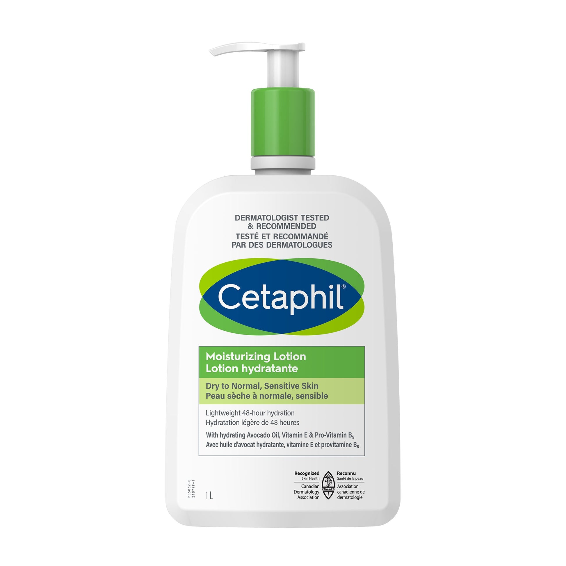 Cetaphil Sensitive Moisturizing Lotion, 1 L - image 1