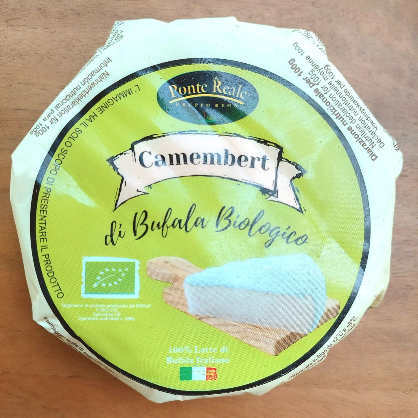 Ponte Reale Organic Buffalo Milk Camembert DOP 250 g (8.8 oz) × 4 pack - image 3