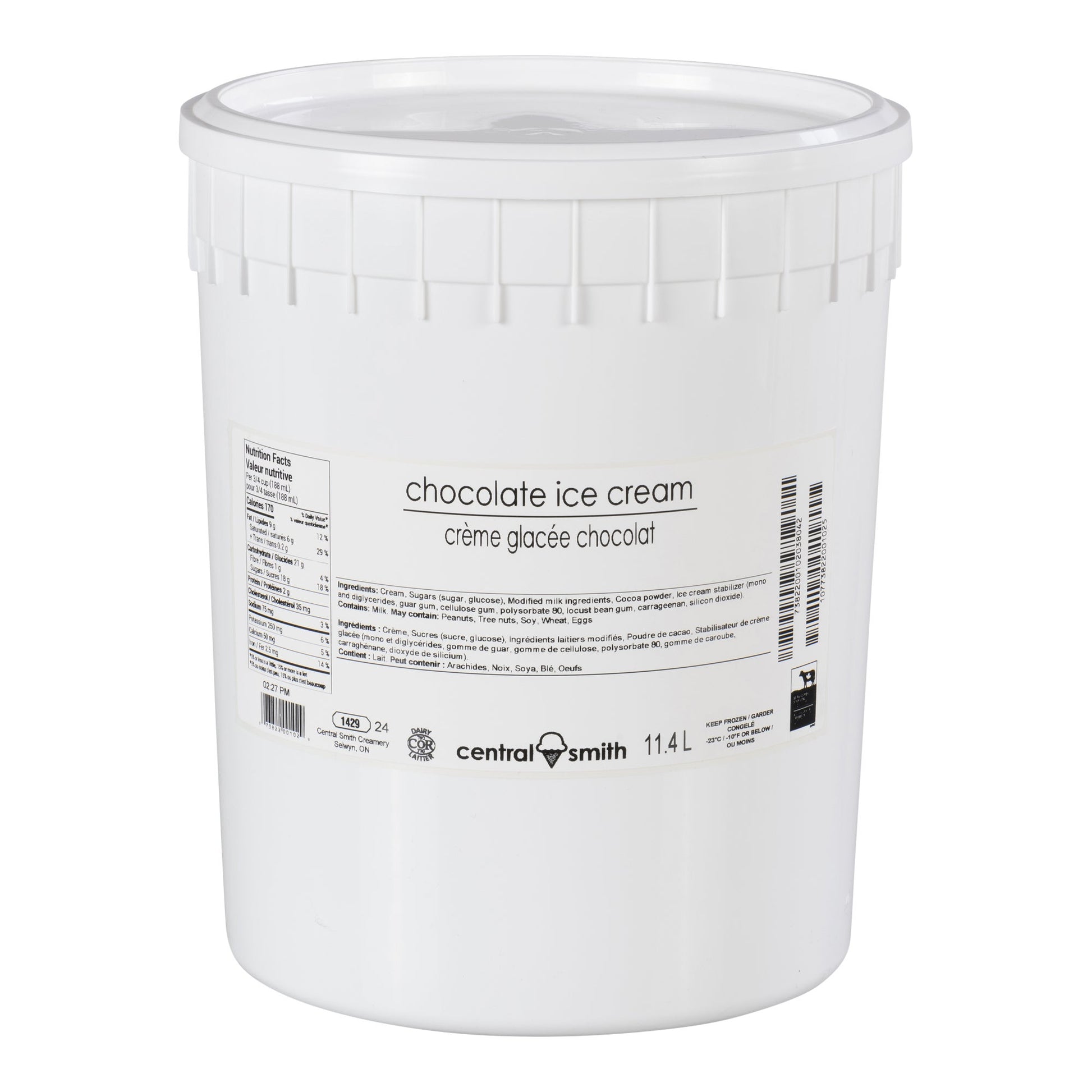 Central Smith Chocolate Ice Cream, 11.4 L - image 1
