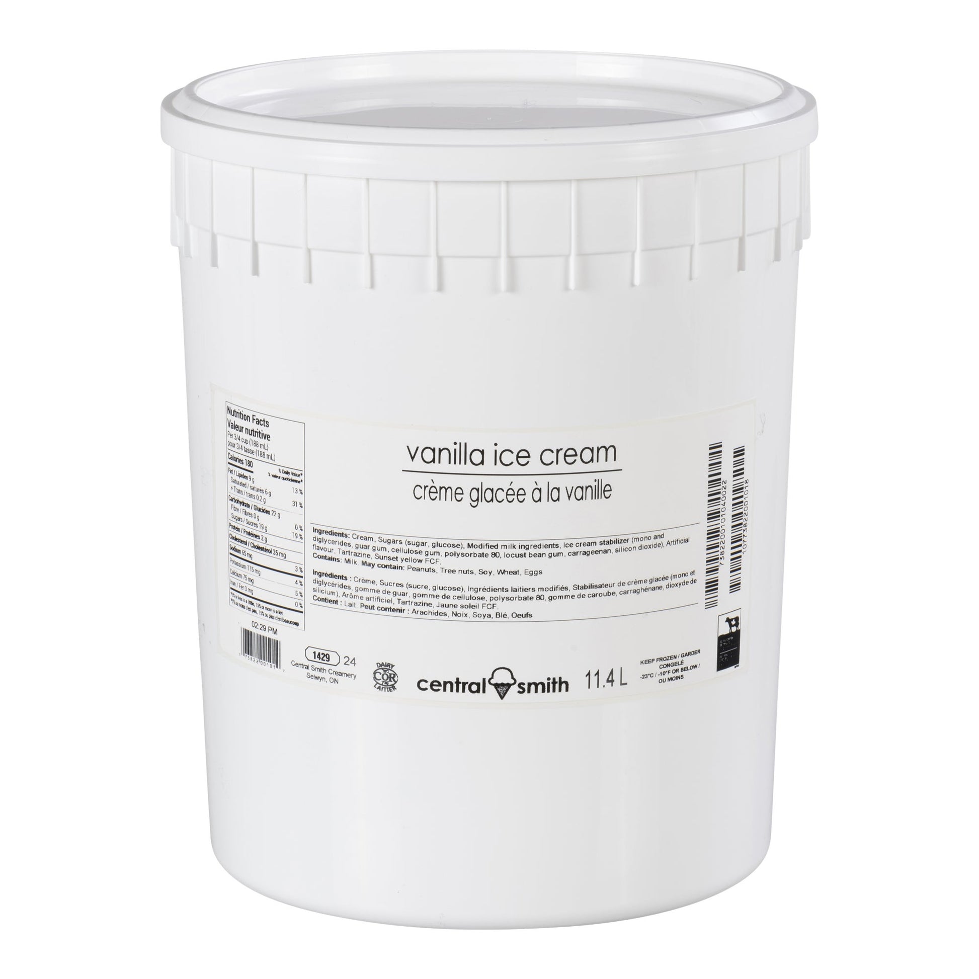 Central Smith Vanilla Ice Cream, 11.4 L - image 1