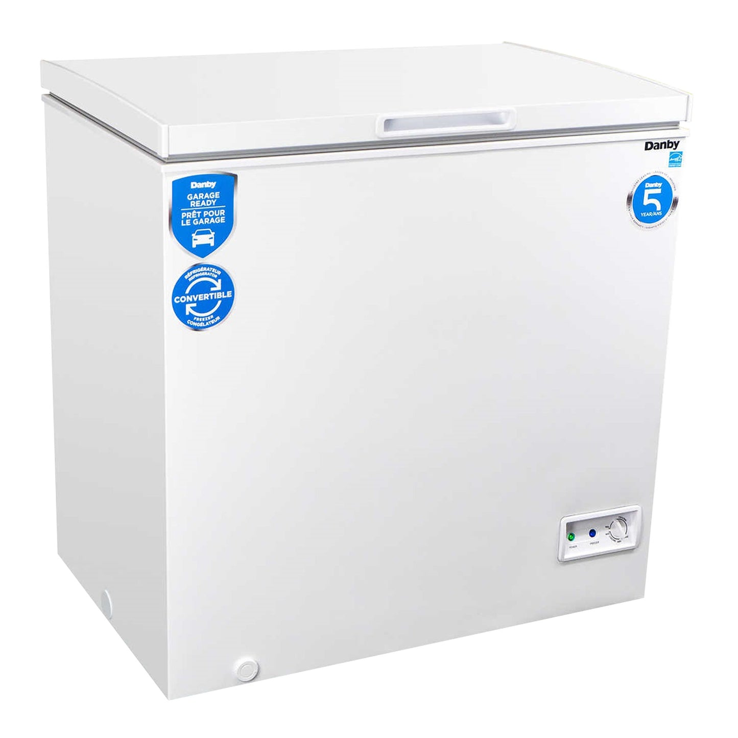 Danby 7 cu ft. Convertible Chest Freezer or Refrigerator - image 1