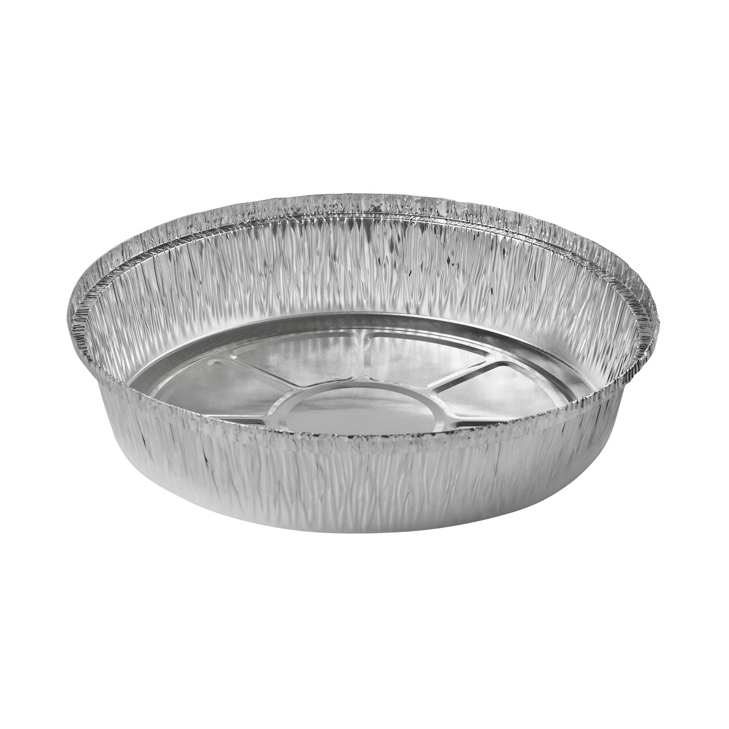 Stobia 8-in Round Aluminum Containers, Pack of 500 - image 1