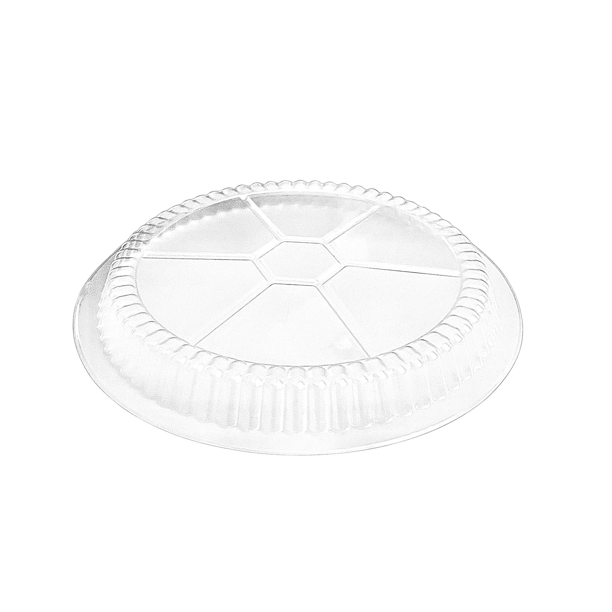 Stobia Plastic Dome Lids for 7-in Round Aluminum Container, Pack of 500 - image 1