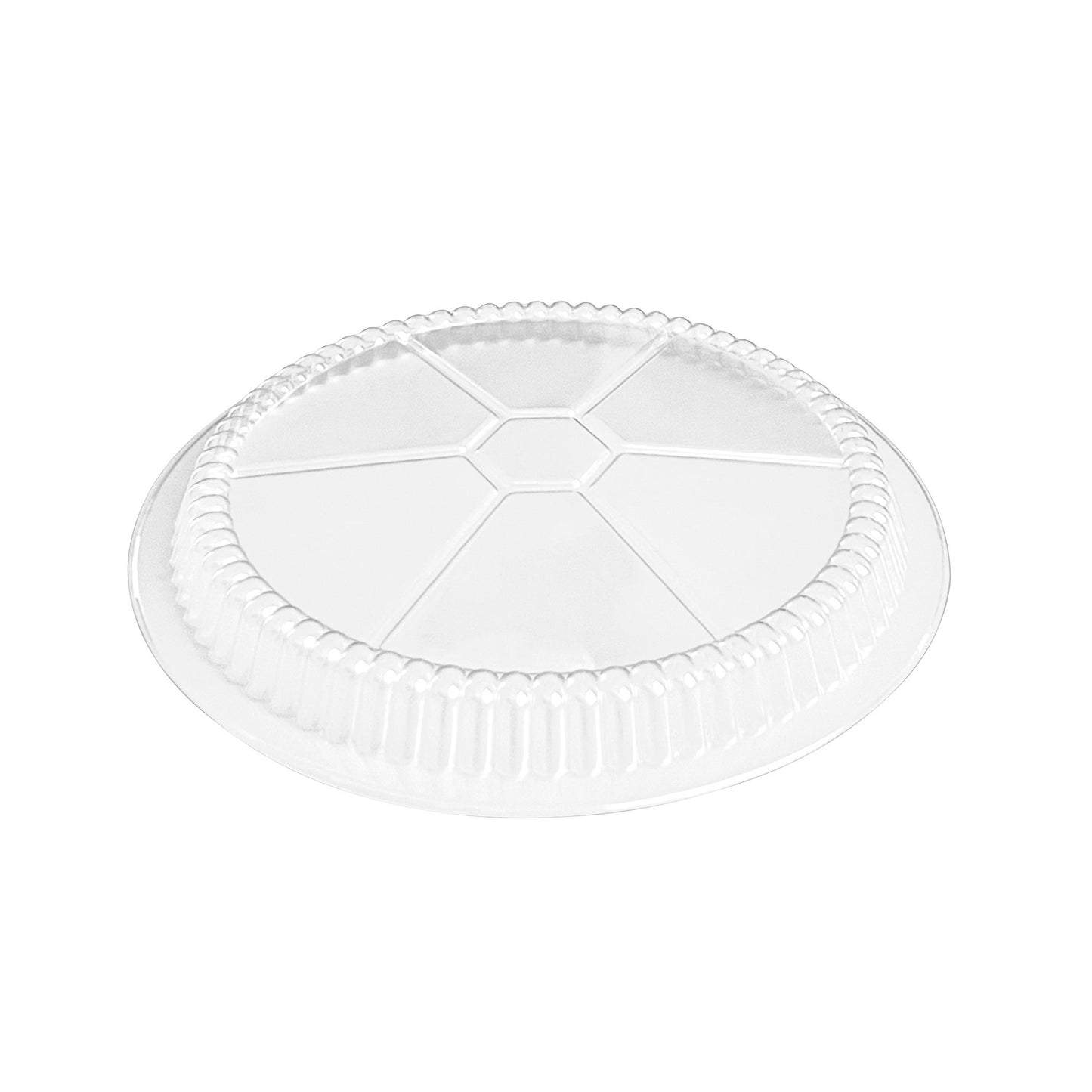 Stobia Plastic Dome Lids for 8-in Round Aluminum Container, Pack of 500 - image 1